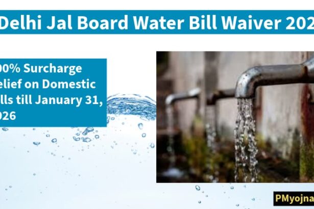 Delhi Jal Board Water Bill Waiver 2025