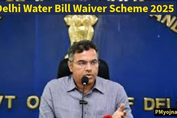 Delhi Water Bill Waiver Scheme 2025 –