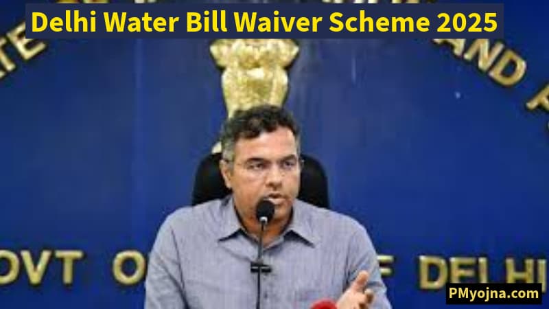 Delhi Water Bill Waiver Scheme 2025 –
