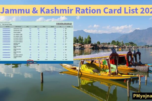 Jammu & Kashmir Ration Card List 2025