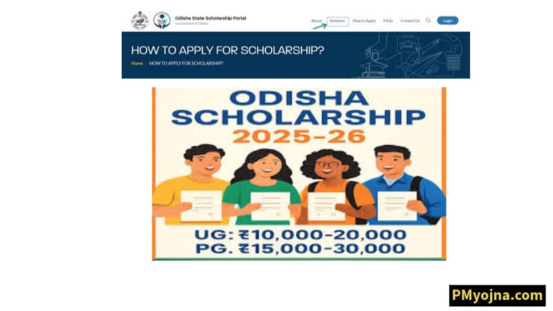 Latest Scholarship Schemes in Odisha & Apply Online