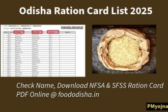 Odisha Ration Card List 2025 –
