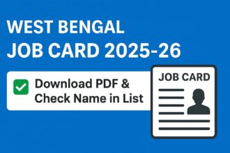 West Bengal Job Card 2025-26