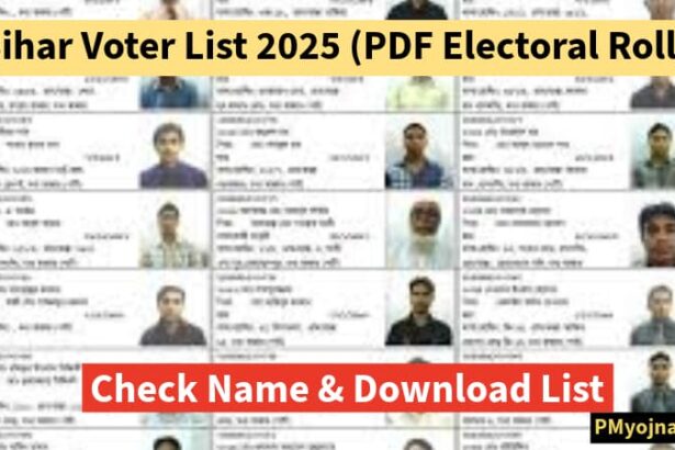 Bihar Voter List 2025 (PDF Electoral Roll)