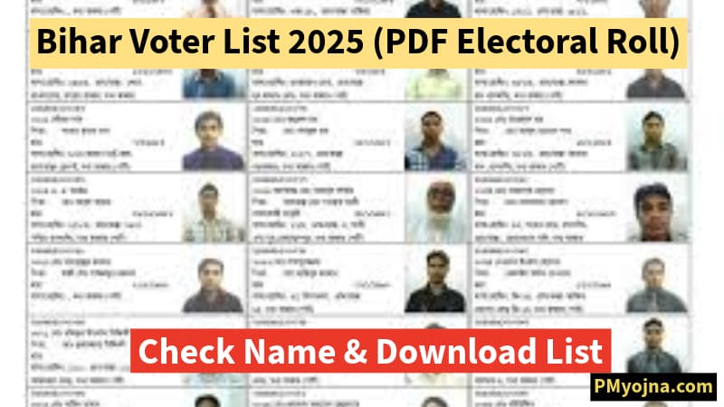 Bihar Voter List 2025 (PDF Electoral Roll)