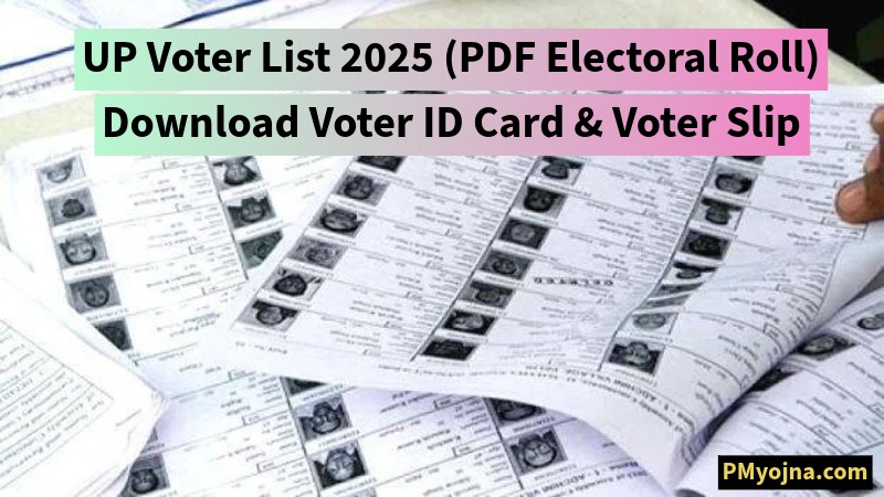 UP Voter List 2025 (PDF Electoral Roll)