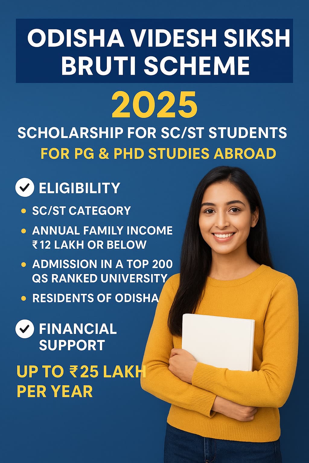 Odisha Videsh Siksha Bruti Scheme 2025: