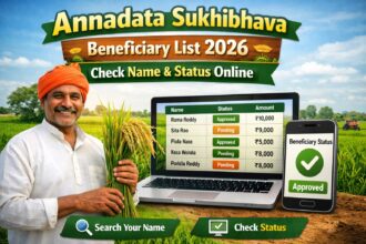 Annadata Sukhibhava Beneficiary List 2026 — Check Name & Status Online