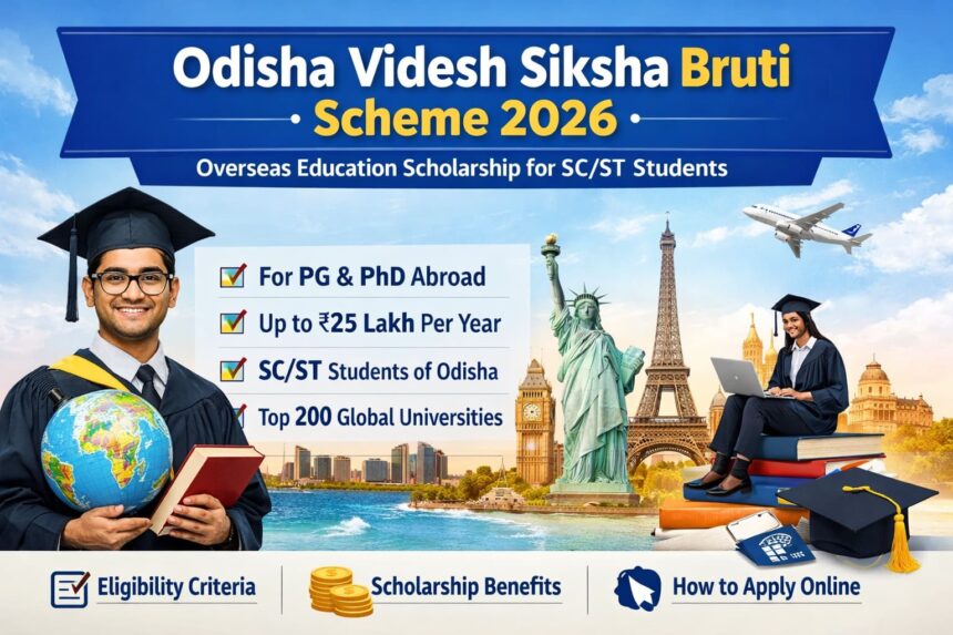 Odisha Videsh Siksha Bruti Scheme 2026 – Online Application, Eligibility and Benefits