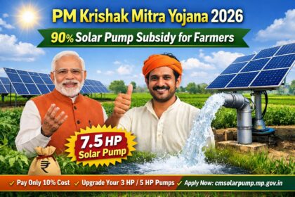 PM Krishak Mitra Yojana 2026 Solar Pump Subsidy Madhya Pradesh 7.5 HP Solar Pump MP MP Solar Pump Scheme 2026 Farmer Subsidy Solar Pump MP Temporary Pump Connection Upgrade Sustainable Irrigation MP PM Krishak Mitra Solar Pump Online Apply Clean Energy Farming MP Madhya Pradesh Agriculture Subsidy