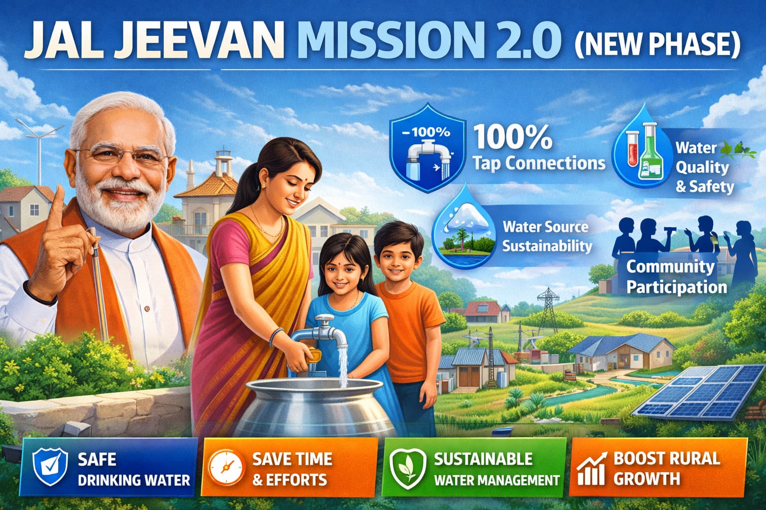 Jal Jeevan Mission 2.0 (New Phase) latest Update