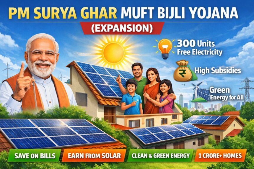PM Surya Ghar Muft Bijli Yojana (Expansion)