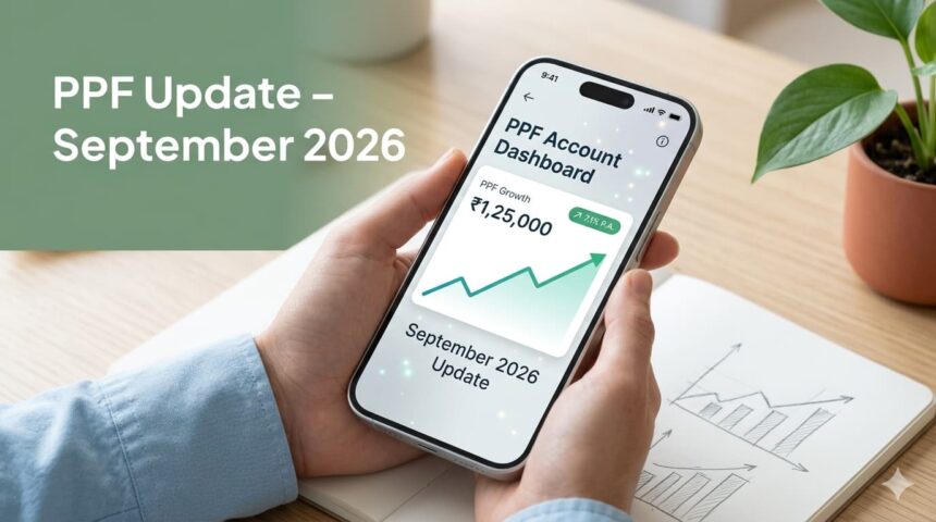 PPF (Public Provident Fund) Update