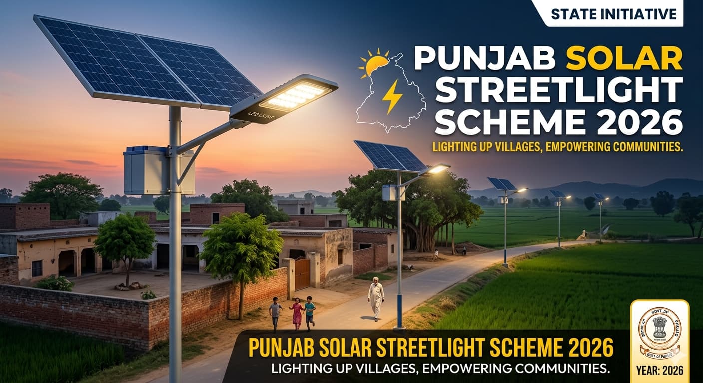 Punjab Solar Streetlight Scheme 2026